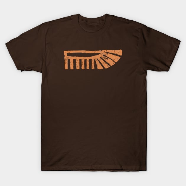 Wing Hieroglyph T-Shirt by hybridgothica